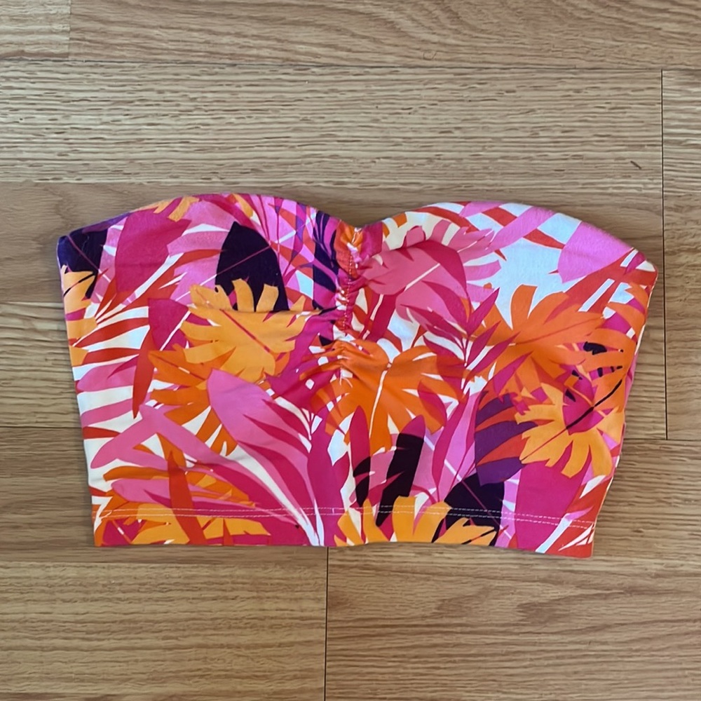 Express Tropical Pink Bandeau